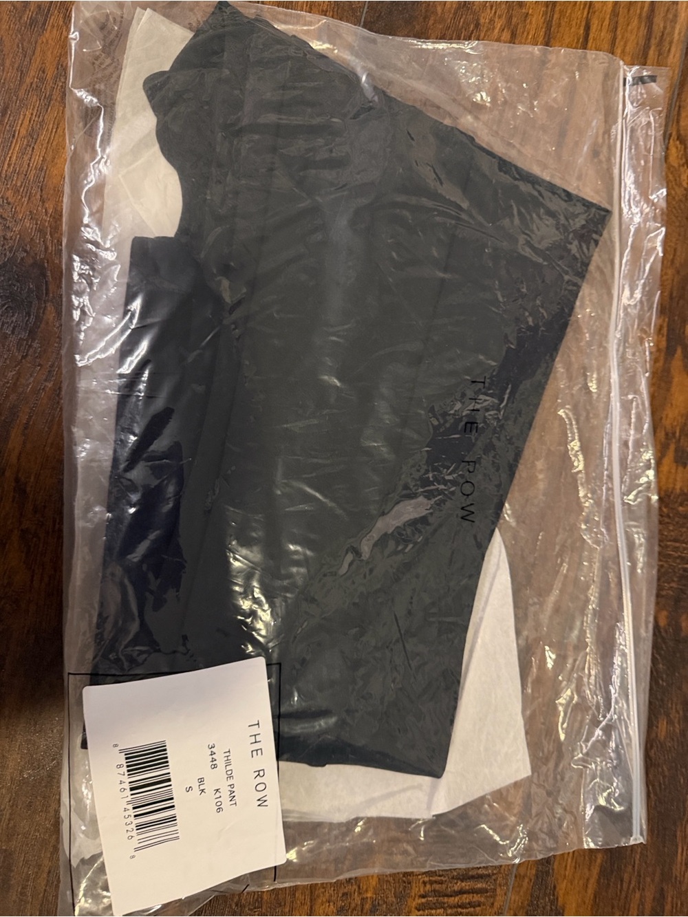 New! The Row - Thilde Pant- Black Bottoms - Classic Stretch Design